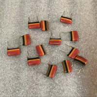 5PCS  Netherlands Zebra 0.022UF 0.056UF 0.068UF 400V 250V DC Antique Audio Copper Foot Zebra Capacitor