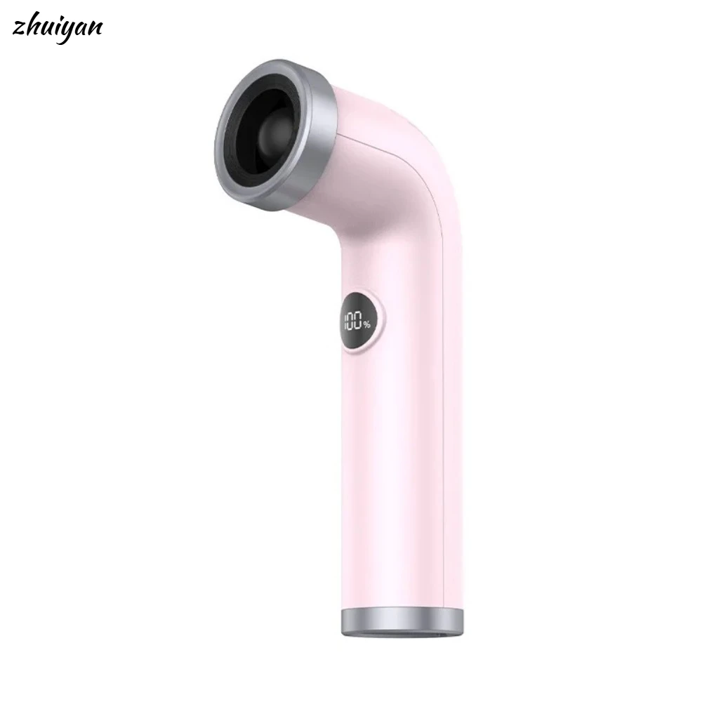2026 Upgrade Bladeless Handheld Hair Dryer Turbo High Speed Curved Design Digital Screen Fashionable Compact
