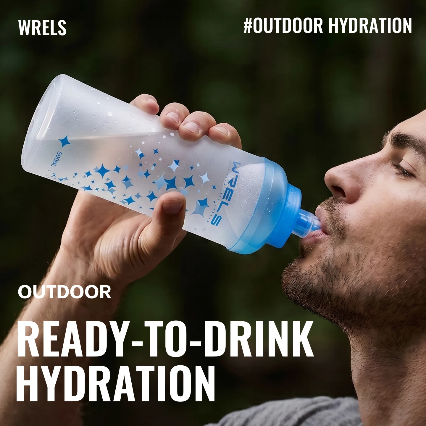 WRELS Soft Flask Collapsible W - Collapsible Water Bottle ulasan dan harga