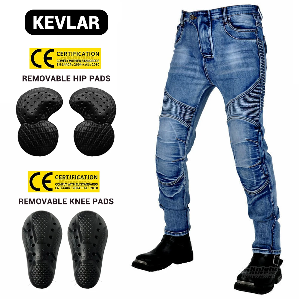 

Motorcycle Pants Motorcycle Jeans Men's Motorcycle Pants Outdoor Riding Motorcycle Jeans Gear Protective Riding Touring Pants