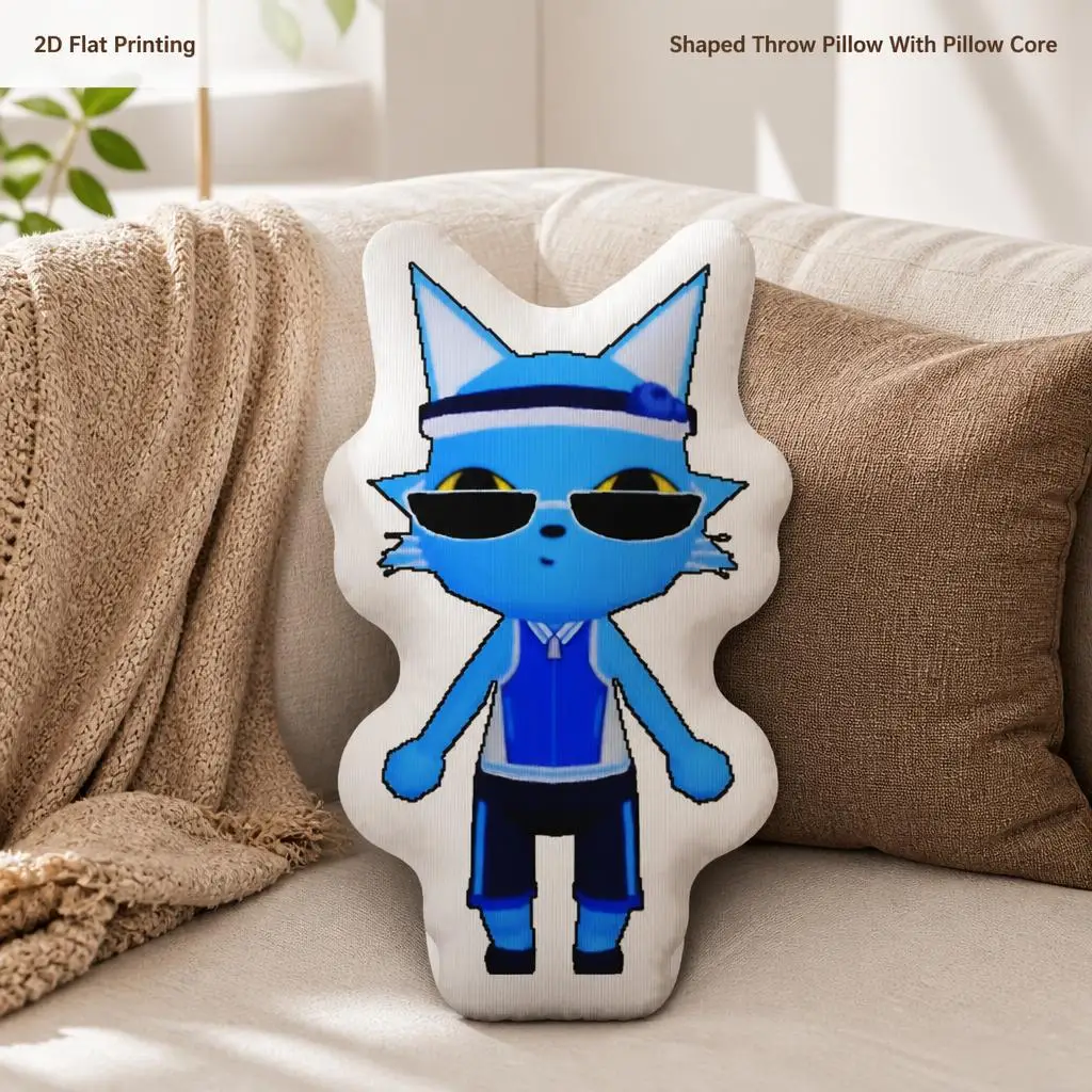 Animals Hospitals Secret Agent Cushion Irregular Stuffed Throw Pillow Home Decor Gift Sofa Bed