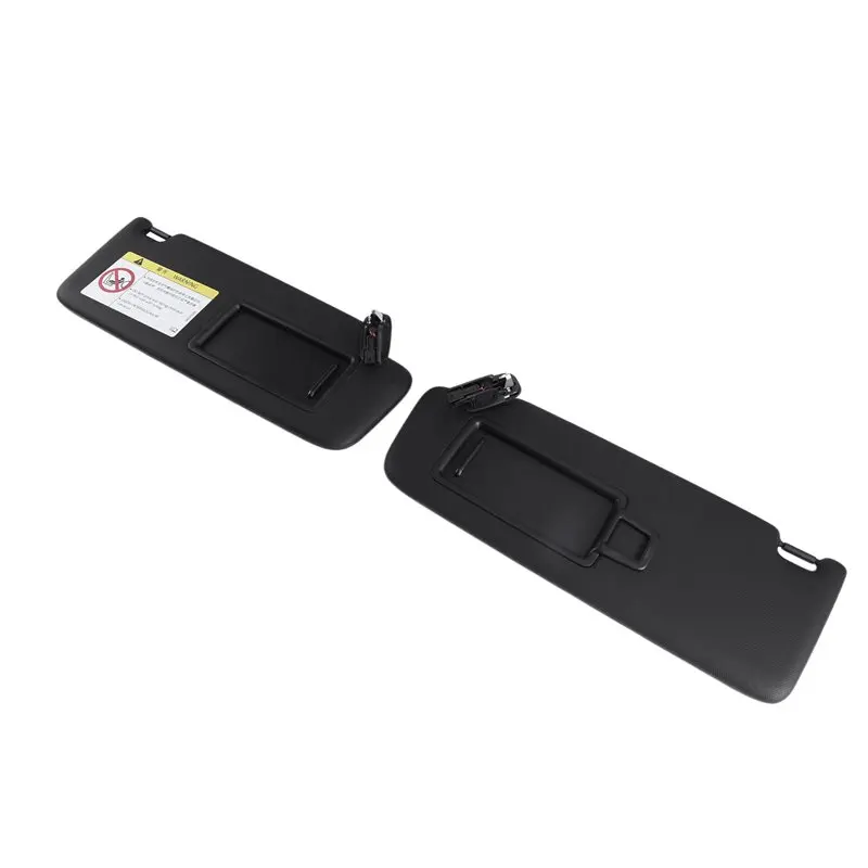 A03Z-For A4L A5 Q5L Q2L 2017-2025 1Pair 8WD857551 8WD857552 Front Sun Visor Panel Sun Shade With Makeup Mirror
