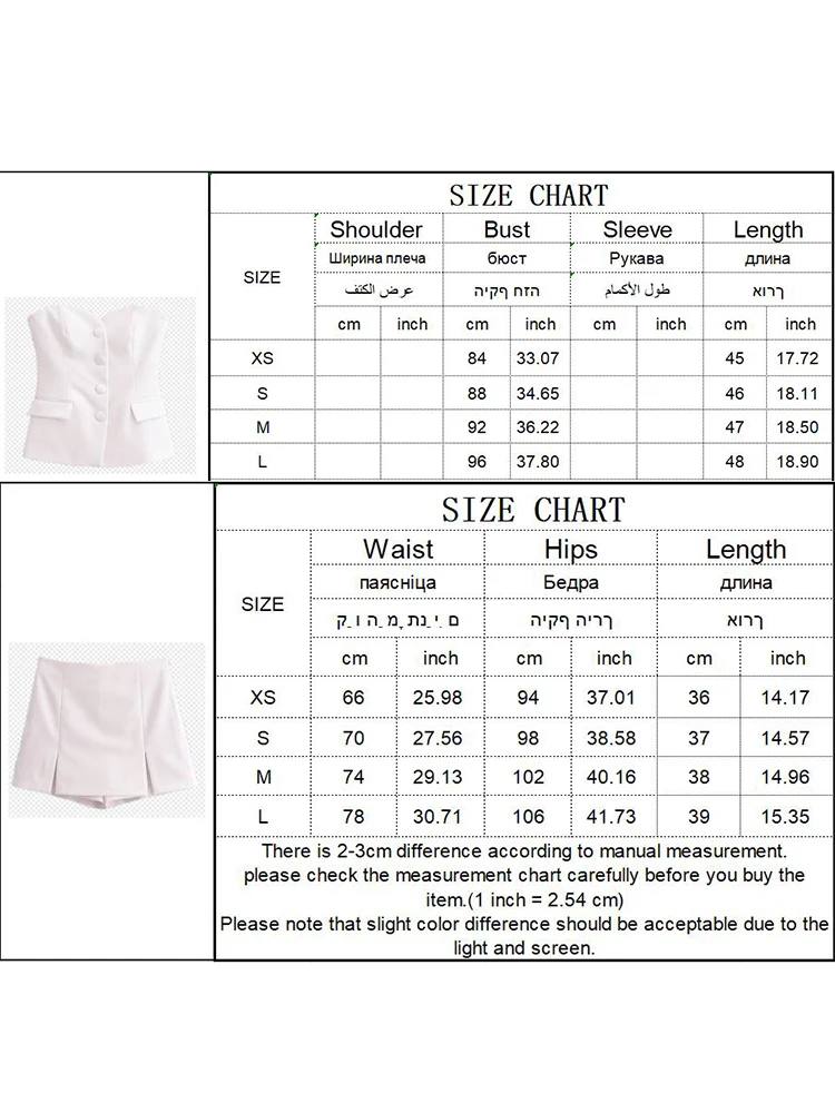 TRAF 2PCS Women Casual Skirts Shorts Set Chic Fashion Sleeveless Vest Top & Shorts Sweet Pink Summer Sexy Shorts Sets