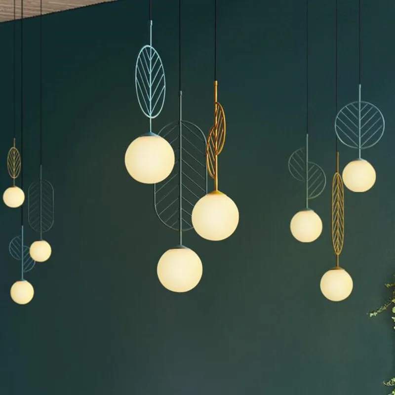 

Nordic Pendant Lights Leaves Loft Living Room Reading Lighting Led Hanglamp Loft Decor Lamps Living Room Bedroom Light Fixtures