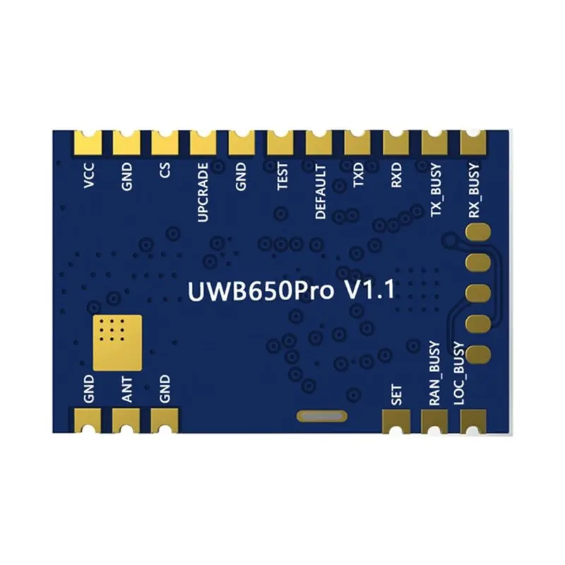 AA08-UWB650PRO Module de positionnement, de mesure de distance et de transmission de données UWB de haute précision de 0,5 W avec courant de veille de niveau ΜA