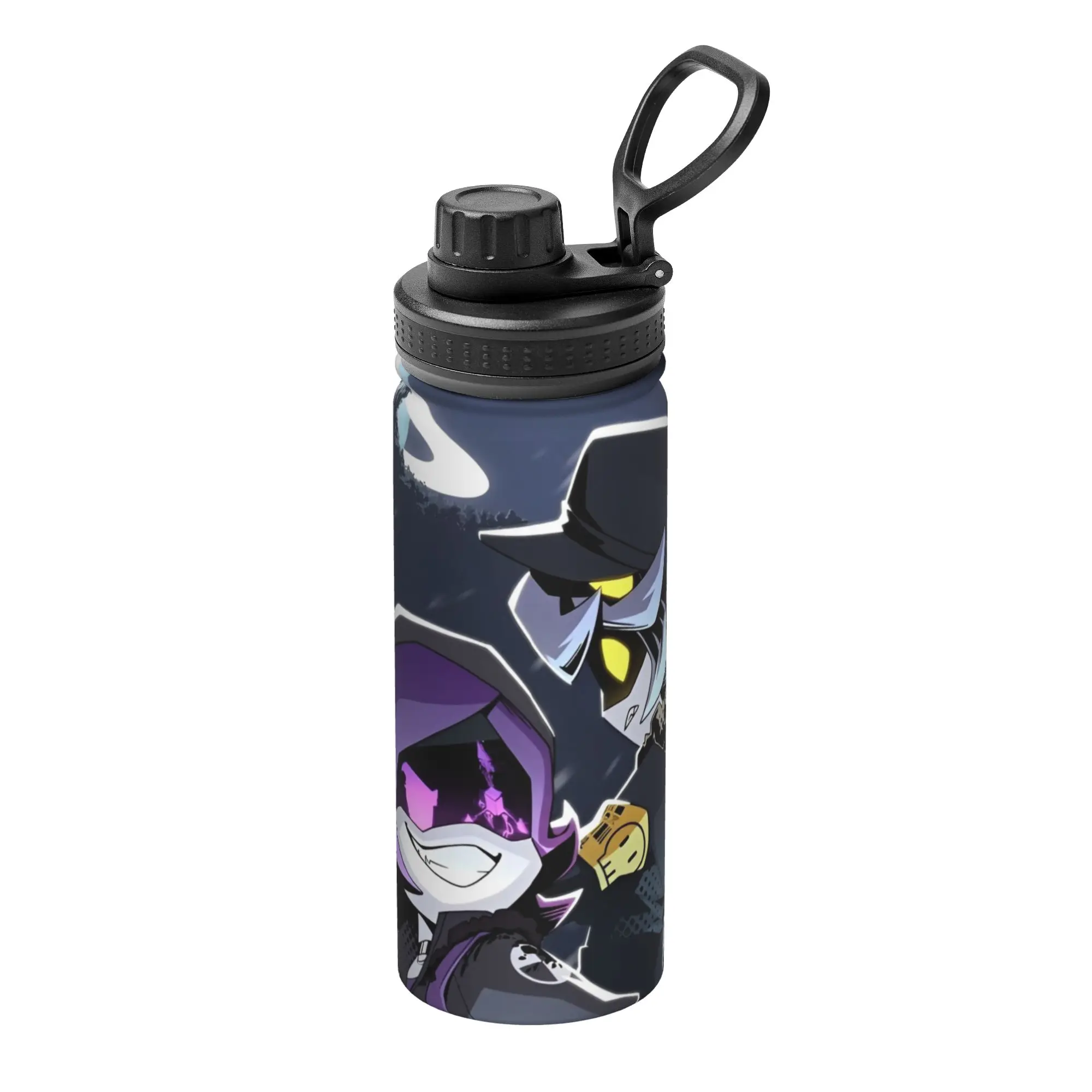 Uzi Doorman Murders Drones 18OZ Sports Insulated Kettle  Coffee Cups Vacuum Flask Double Wall Mug Hot Cold Drink