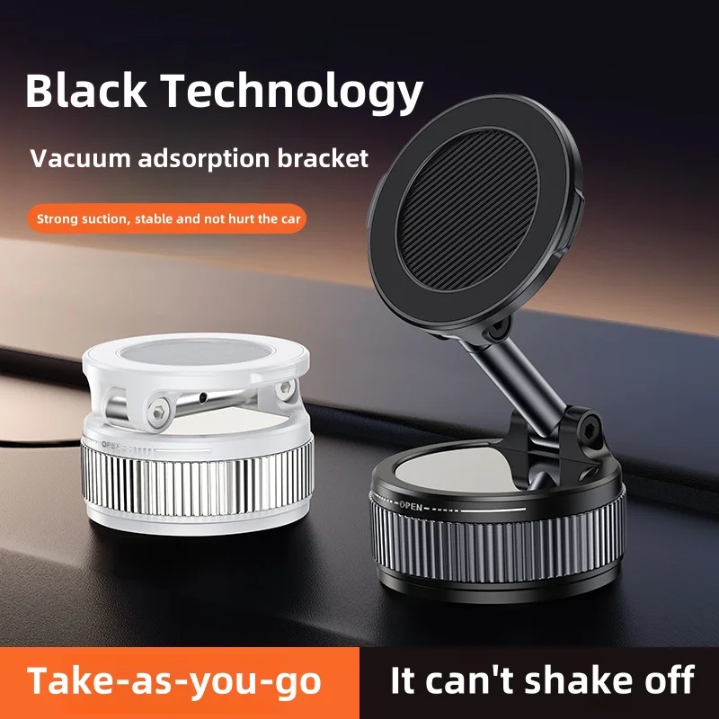 

360°degree rotating suction cup car holder with high magnetic mobile phone convenient holder vacuum phone without magnetic G66