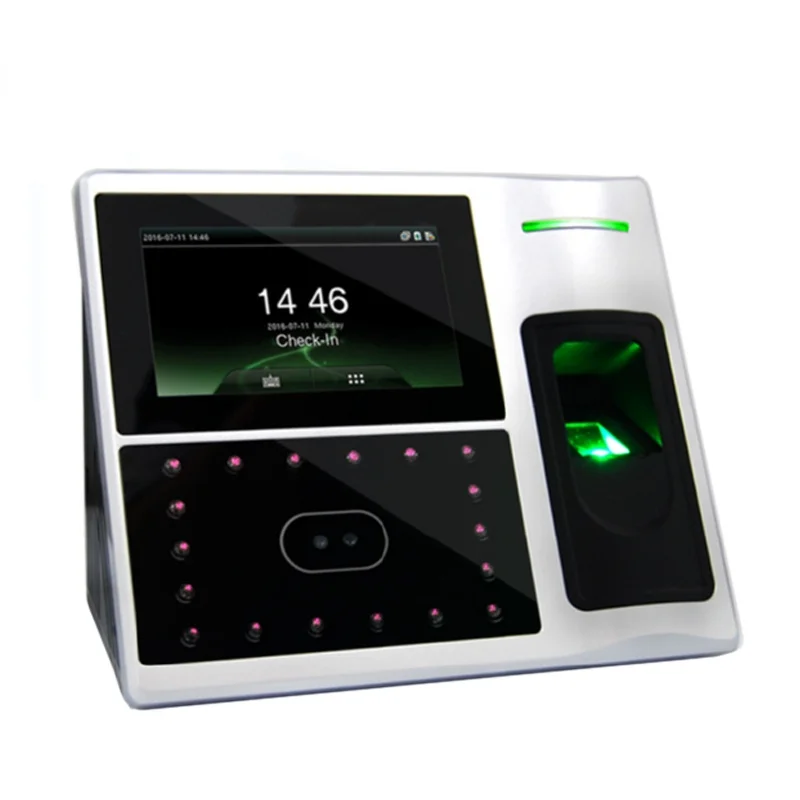 New Iface802h 3000 Faces Capacity Face And Fingerprint Time Attendance With RFID Card Reader TCP/IP Facial Access