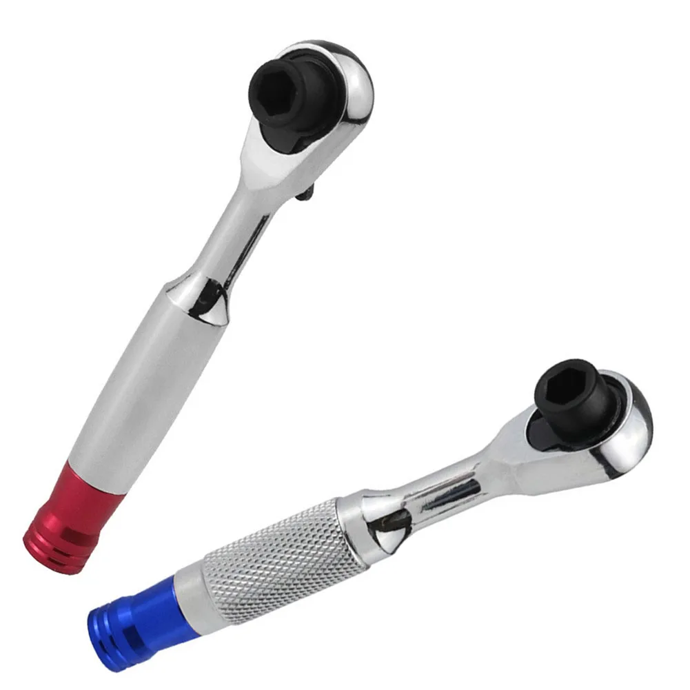 1pc 72 歯ソケットラチェットレンチビットドライバーマルチツールラチェットレンチ狭いスペースを移動するためのソケットレンチ修復ツール