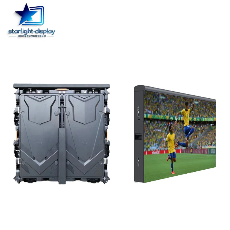 High Quality Full Color P10 Stadium Perimeter LED Screen Waterproof Sports Field Display