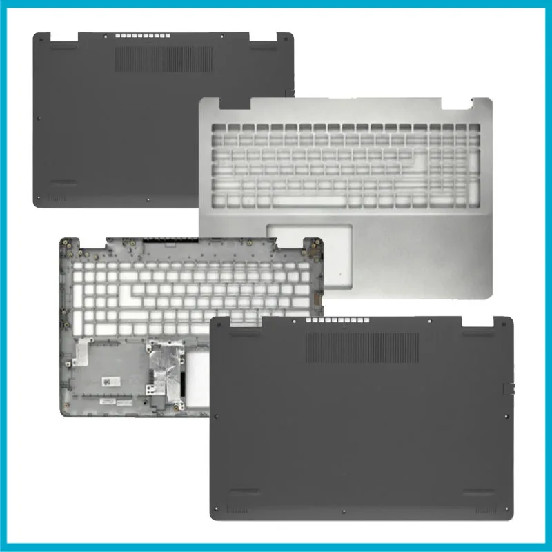 

LCD Back Cover For DR Inspiron 15 3501 3505 Front Bezel Palmrest Bottom Case 08WMNY 8WMNY Laptop Housing Cover Black