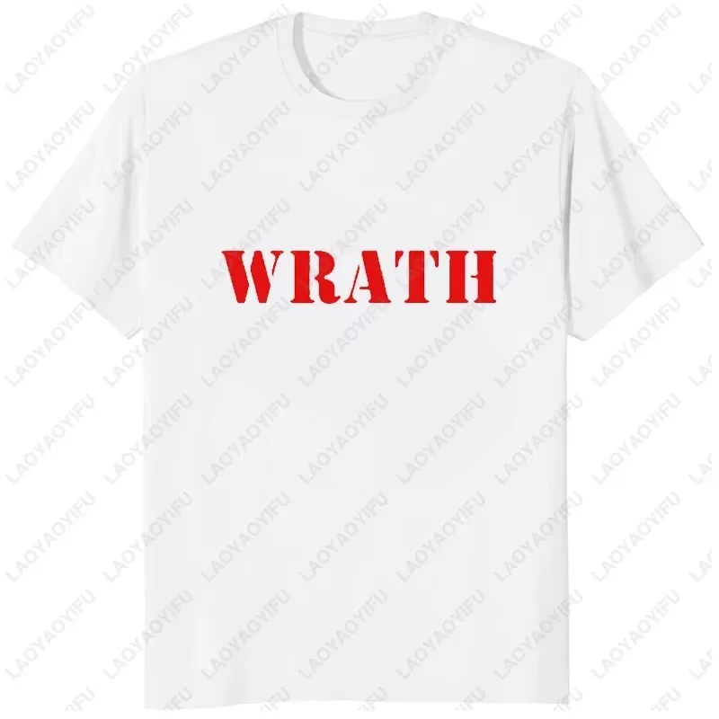 

Summer New Arrival Limited WRATH Natural Selection Men T-Shirt Streetwear Short-Sleeve Casual O-Neck T Shirts Hipster Style Tees