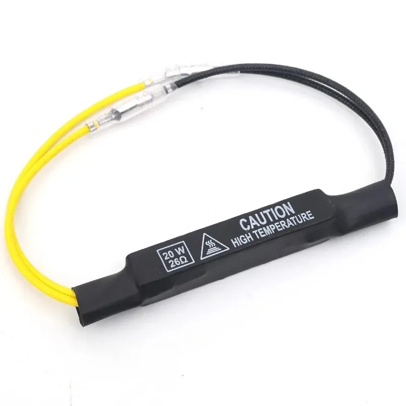 1-3 قطعة دراجة نارية LED بدوره أضواء الإشارة خطأ فك المتعري مؤشر تحميل المقاوم 12 فولت تيار مستمر 20 واط حل الوامض خطأ فك #2