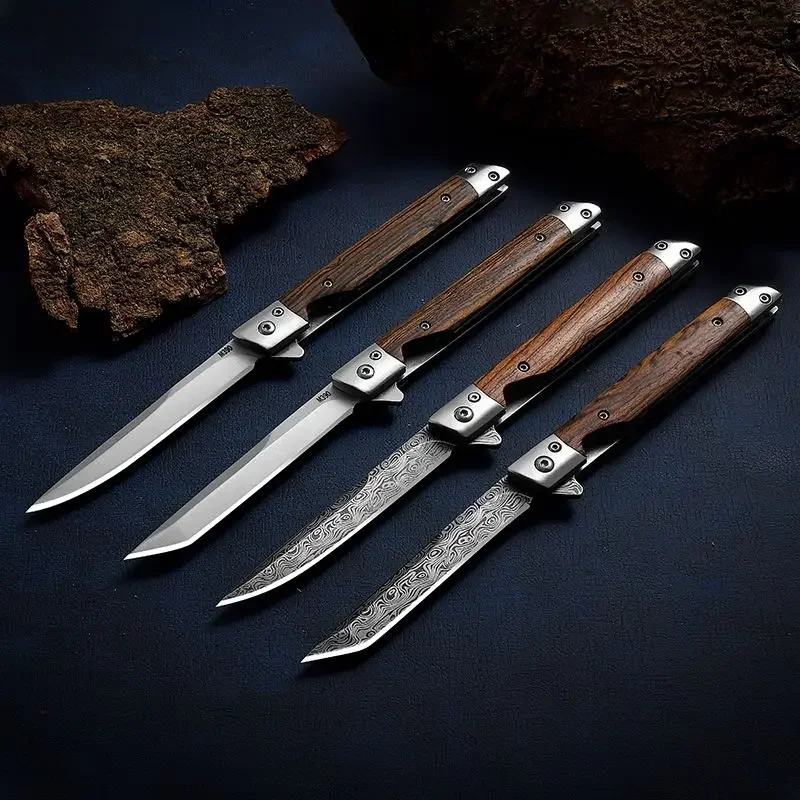 

wolf Folding knife outdoor portable self-defense Outdoor knife knife sharp high hardness surviva