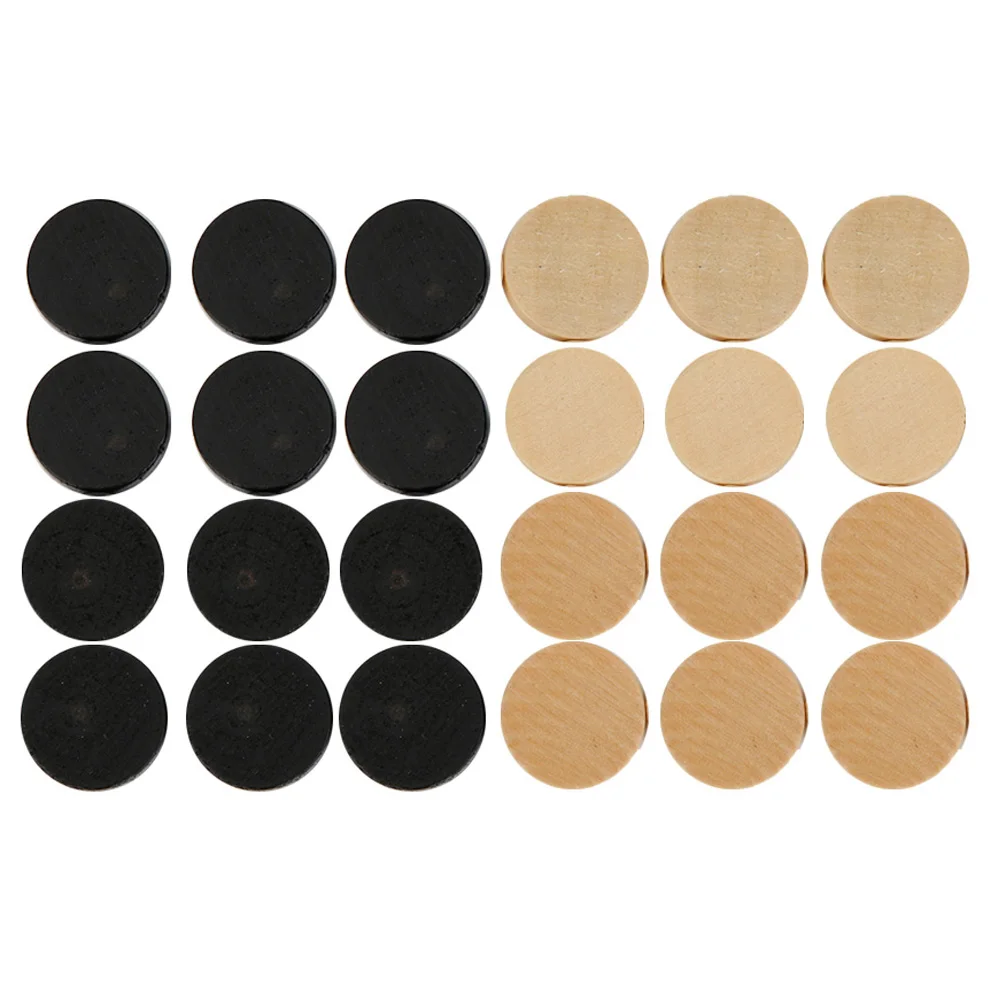 24 pezzi di dama internazionale di legno, set di giochi di scacchi internazionali in legno, pezzi di scacchi in legno con regalo di scacchiera