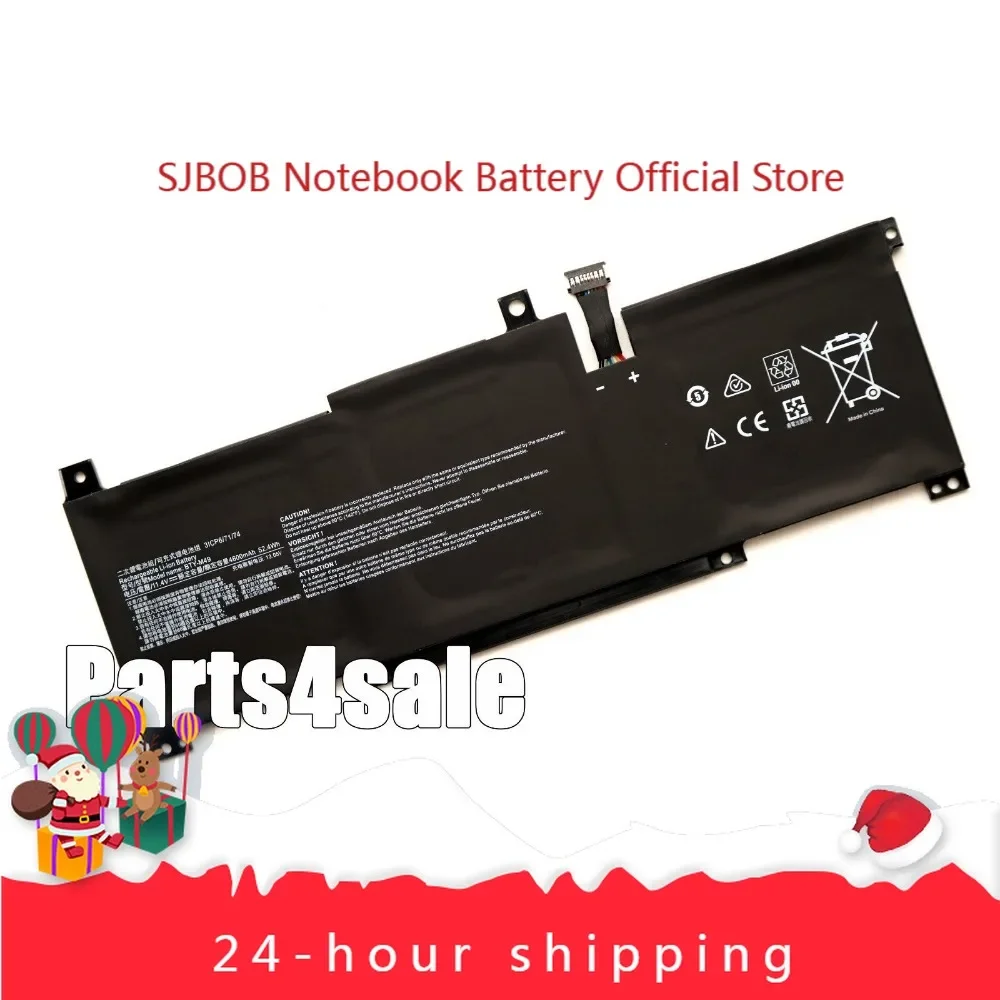2025 New Genuine BTY-M49 Battery for Msi Prestige 14 A10M A10SC A10RAS A11SC A11SCX laptop battery