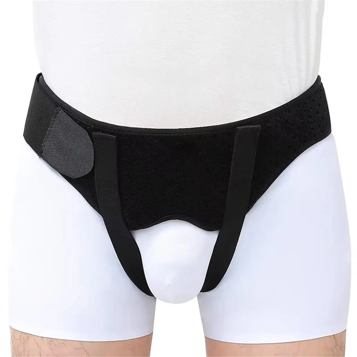 [NEW] Adjustable Adult Hernia Belt Man Inguinal Groin Support Inflatable Hernia Bag for Elderly Adults Inguinal Hernia Care M