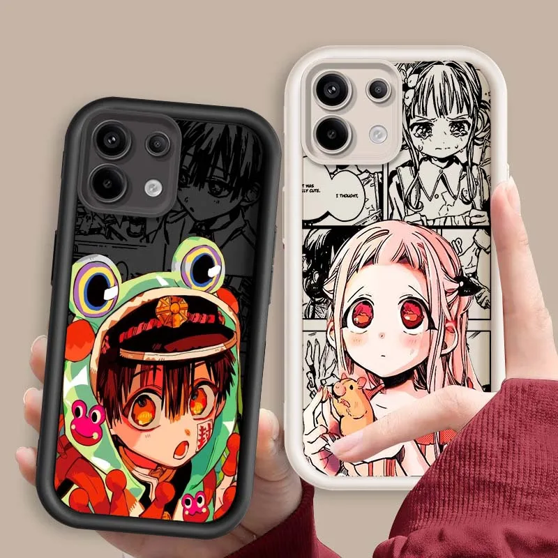 

T-Toilet-bound Hanako-kun For Xiaomi Mi Poco X3 X4 X5 X6 M4 M5 M5s M6 F4 F5 F6 Pro GT Plus 5G Eye Ladder Cover