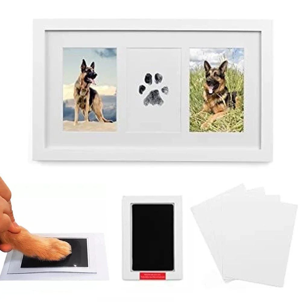 Pet Paw Print Stamps Pets Safe Large Inkless Pad For DIY Keepsake