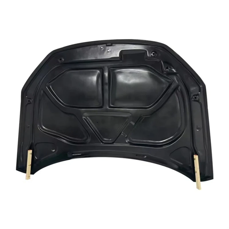 New M Style Carbon Fiber Hood Bonnet with Bolts for Scirocco 2009-2016-Bolt-On Clear Coated