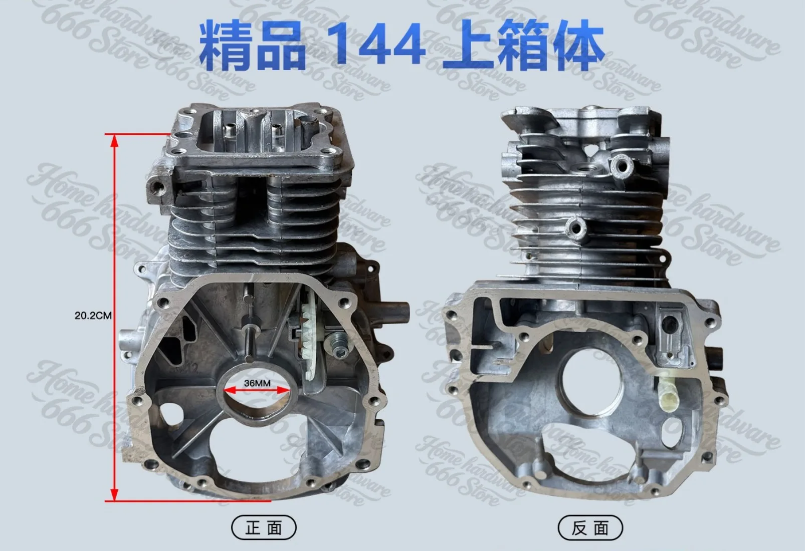 Four-stroke 142/144  Engine Cylinder Box  Micro Tiller Drilling Machine Engine General Cylinder