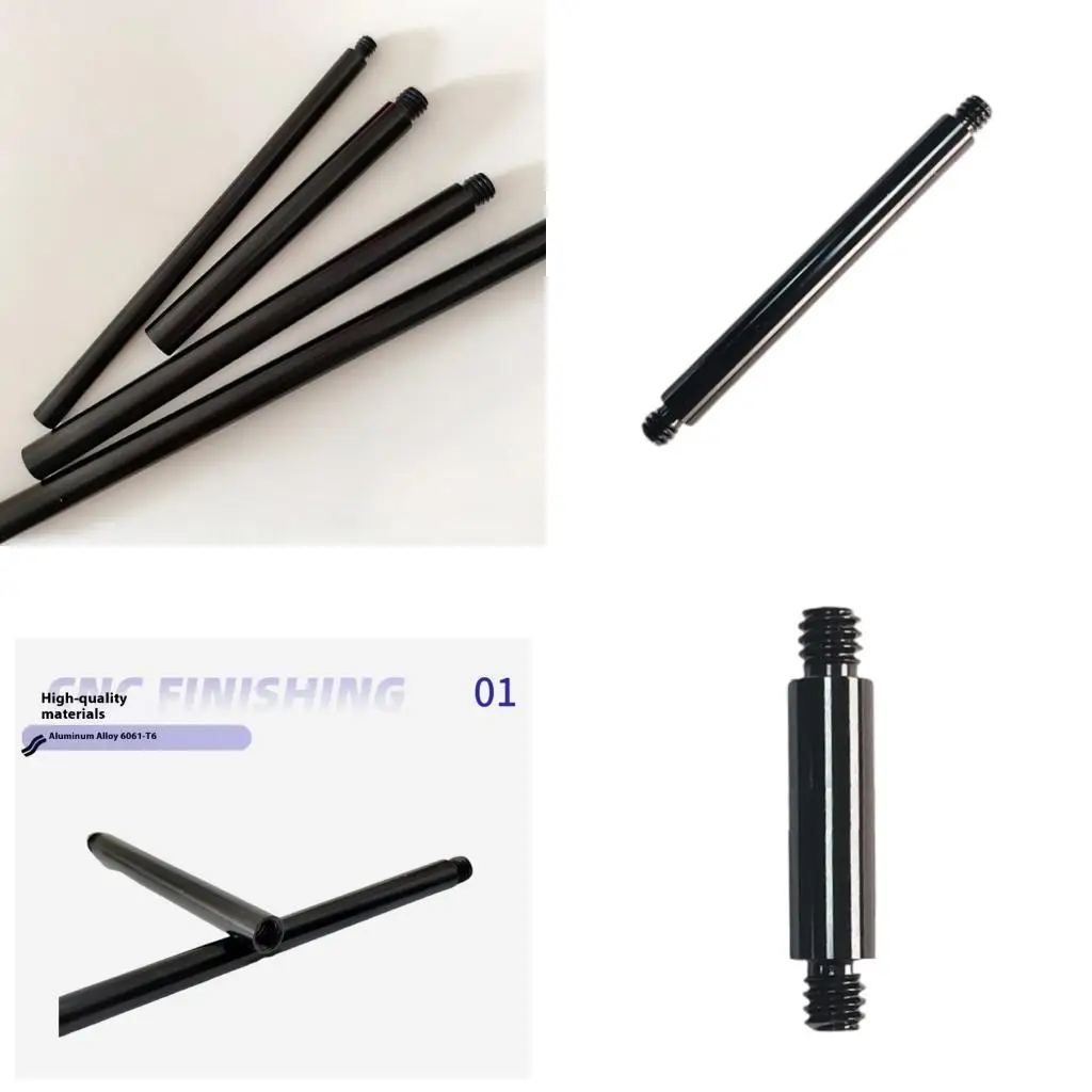 

R53C 8.0mm Double Head Extension Rod 1/4 Male Female Connectors Port Extension Arm