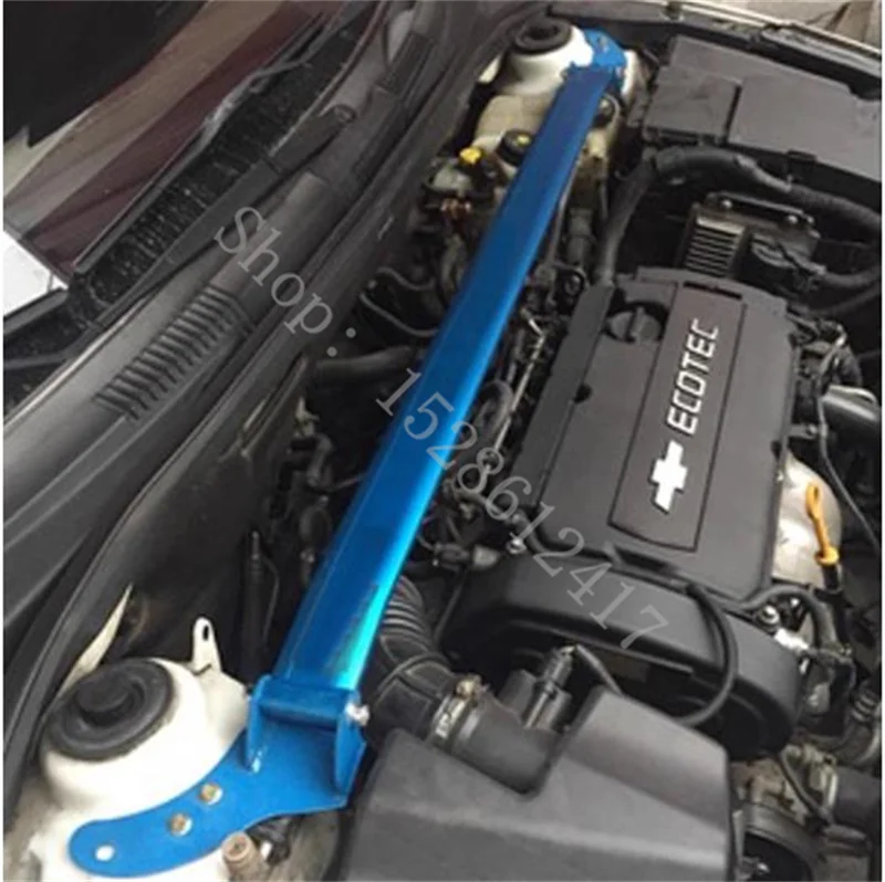 Para Chevrolet Classic Cruze 2009 ~ 2014 motor antiroll estabilidad y barra superior fija barra de equilibrio enlace frontal refuerzo del cuerpo