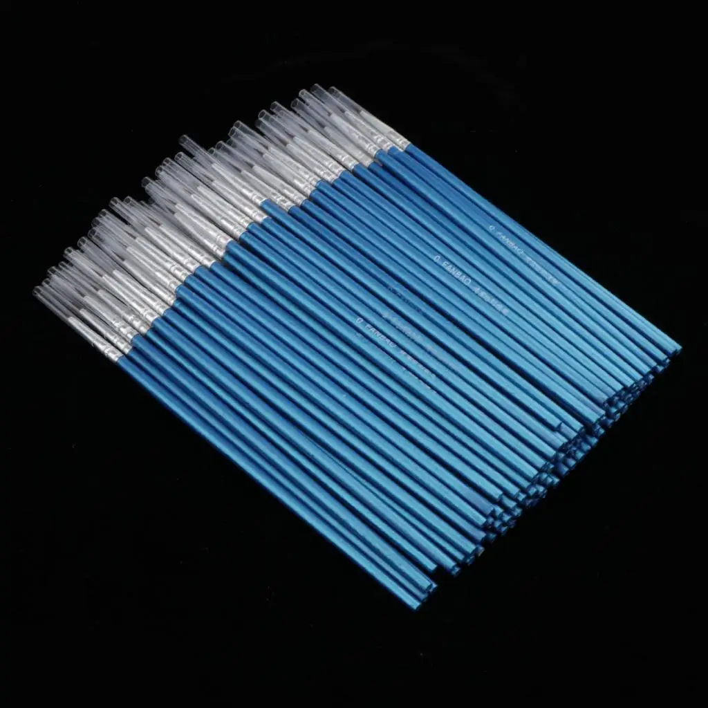 Precision Art Brush Collection - 100 Premium Pieces for Artists