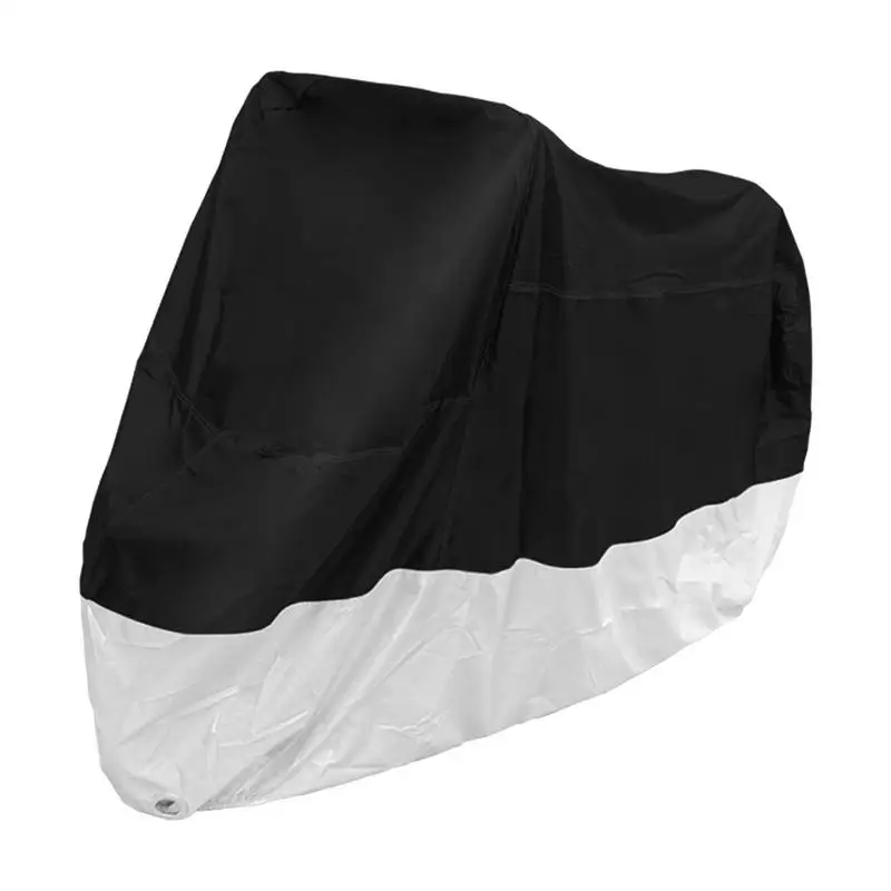 Motorcycle Cover All Season Weatherproof Bike Waterproof Dustproof UV Protective resistant Fabric Motorbike Cover Lock Holes