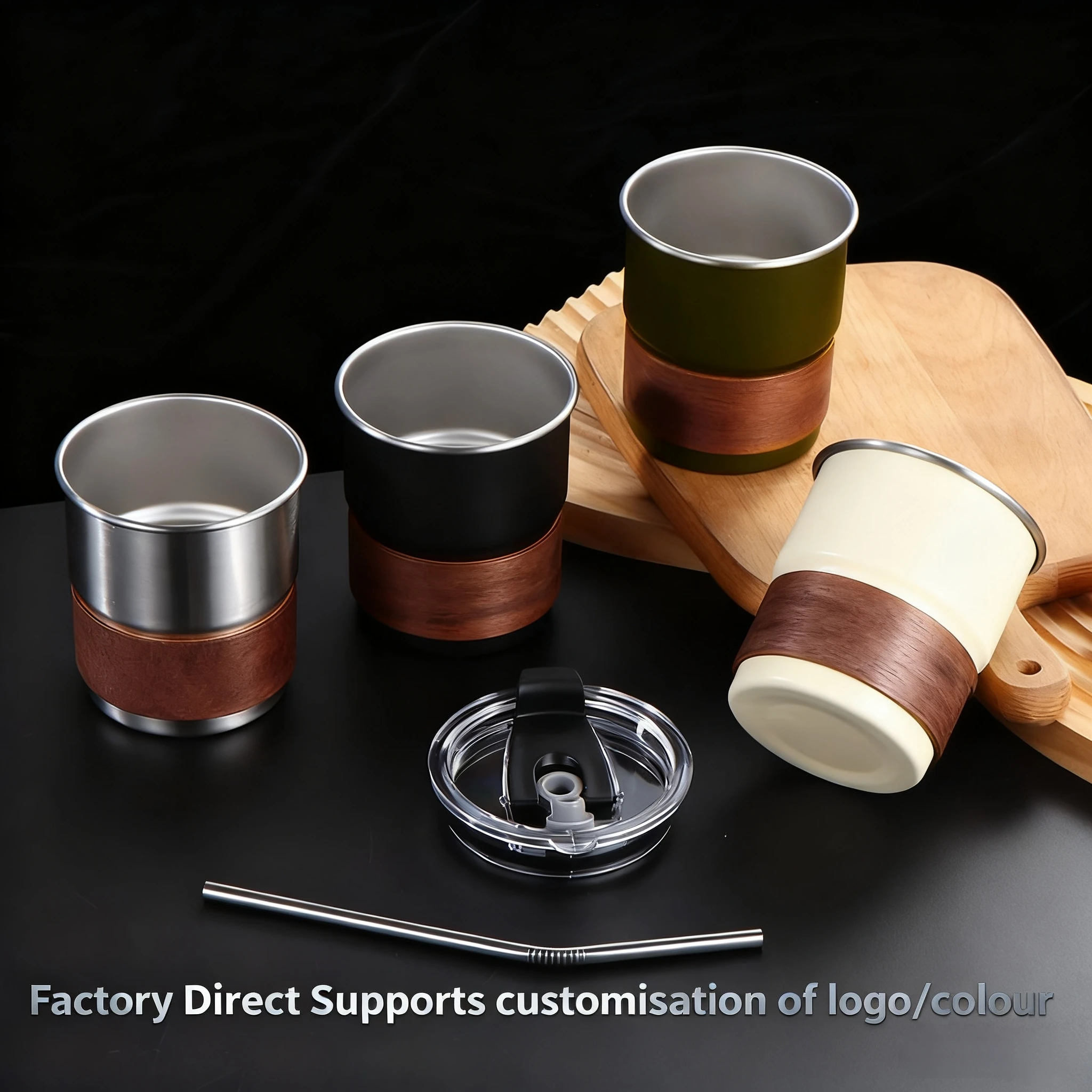 แก้วสแตนเลส 304 ขนาด 300 มล. 1 - Coffee Equipment Logo บทวิจารณ์และราคา