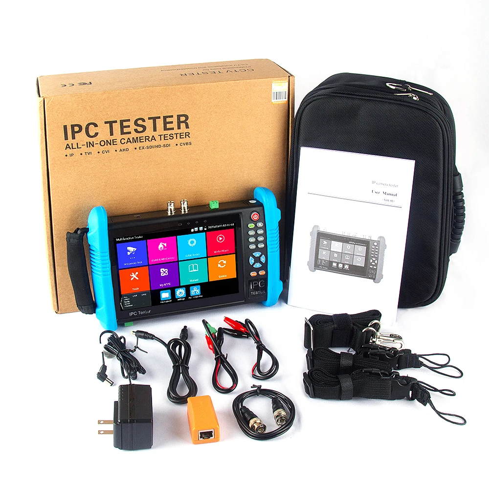 Imagem -06 - Noyafa-cctv Security Câmera Tester Ipc Tester com Saída Hdmi Poe Tester Tvi Ahd Cvi 8mp 7