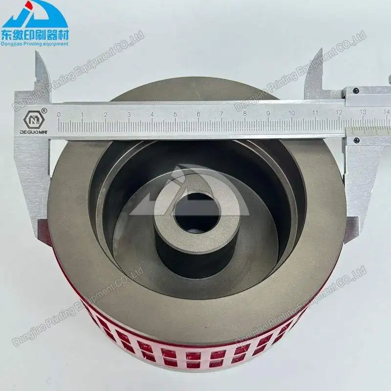 

1 Piece Best Quality Suction Wheel Printing Machinery Part for Stahl Folding Machine Suction Wheel Size 124*64*20mm