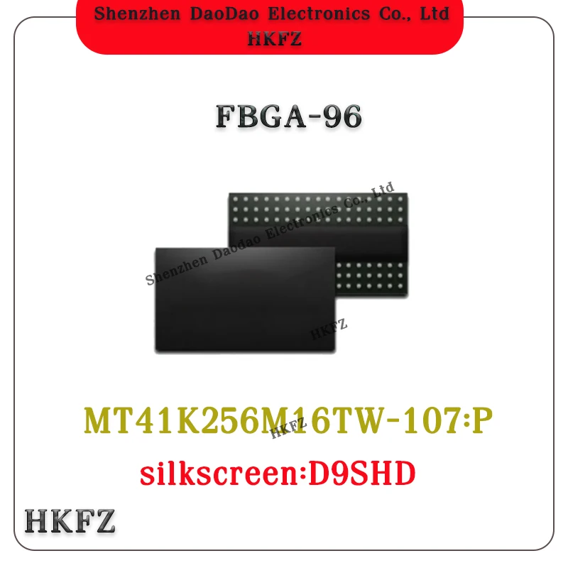 

MT41K256M16TW-107:P Silk screen D9SHD MT41K256M16TW 107 P FBGA-96 4Gb DDR3 LSDRAMN New original