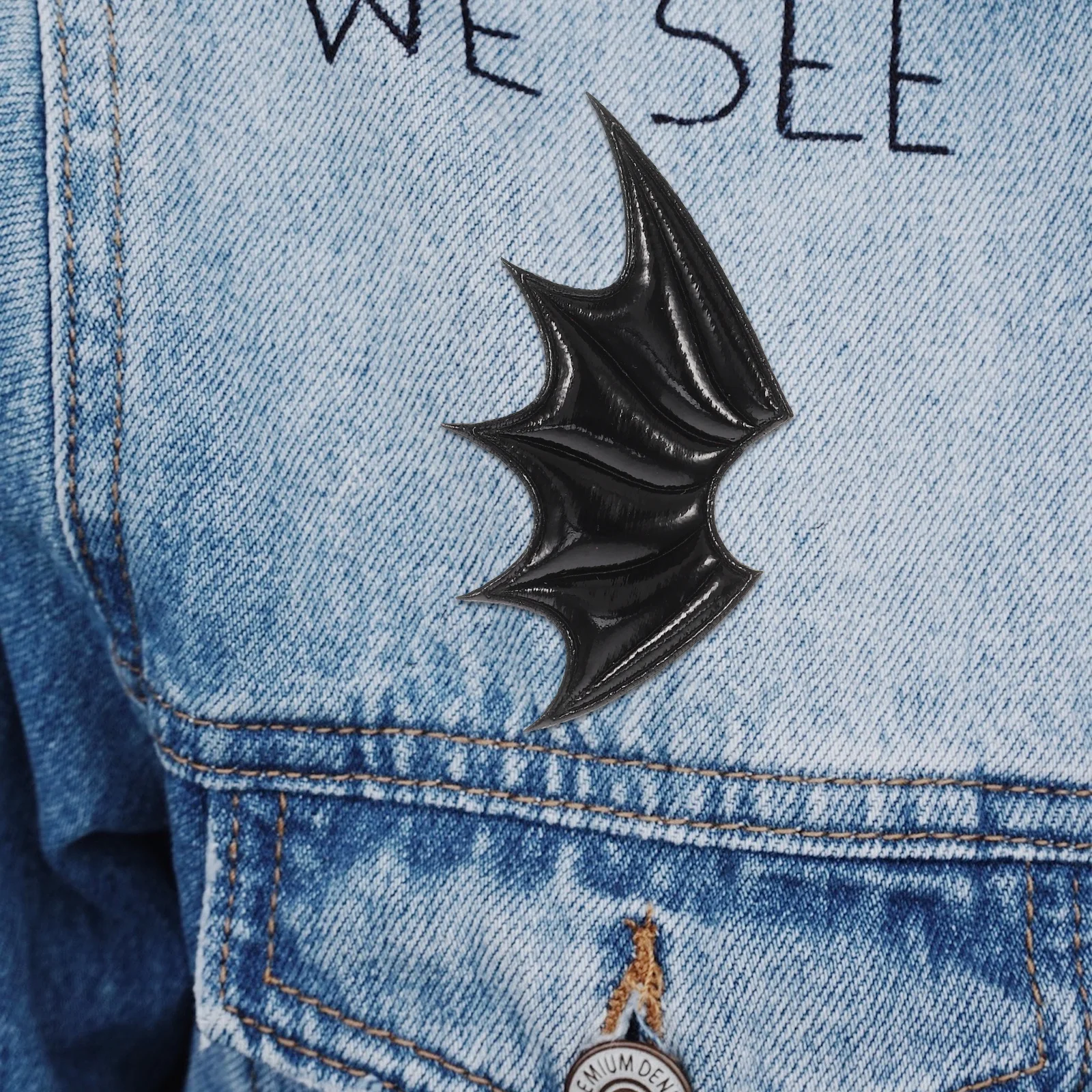 15Pairs الشر الجناح الملابس ديكور DIY أجنحة مصغرة اكسسوارات الحرف للأحذية أكياس القبعات الملابس أجنحة الشر الجناح