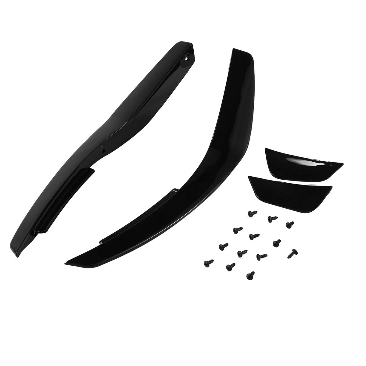 4Pc Front Bumper Lip Diffuser Spoiler Scratch Protector Side Splitters for-Mercedes-Benz CLA-Class C117 CLA200