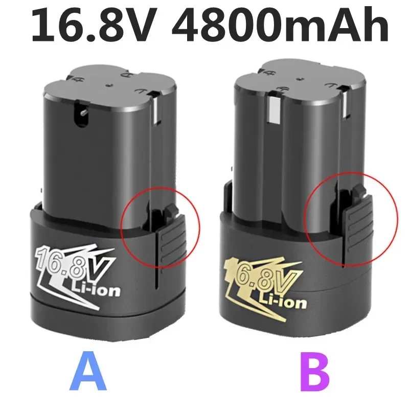 

Новинка 16,8 в 4800 мАч универсальная перезаряжаемая литиевая батарея для электроинструментов электрический шуруповерт электрическая дрель литий-ионная батарея