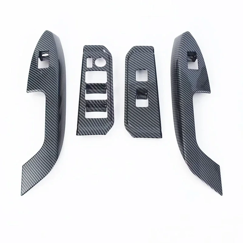 

Window Lift Button Panel Decoration Cover Trim Car Interior Accessory For Toyota Land Cruiser 300 LC300 2020 2021 2022
