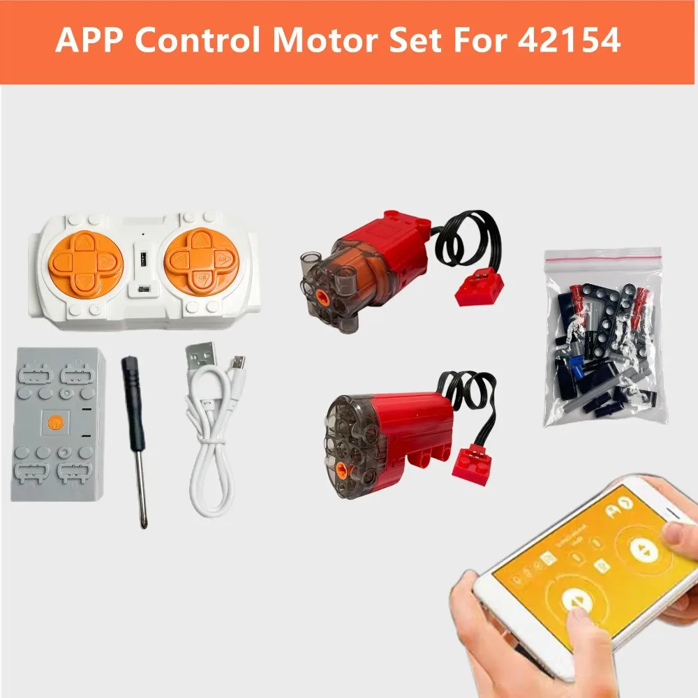 APP Control Motor Set  For Lego 42154 GT Car Building Blocks (only Motor  included NO Bricks)