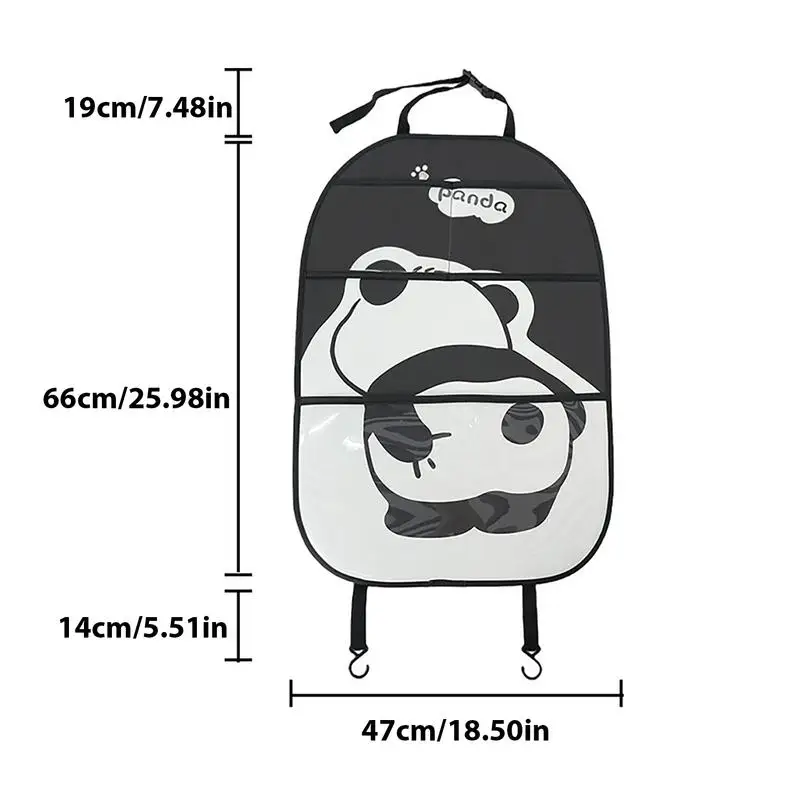 보관 포켓이 있는 킥 매트, 뒷좌석 보호대, 어린이 카시트 매트, 보호대 자동차 액세서리