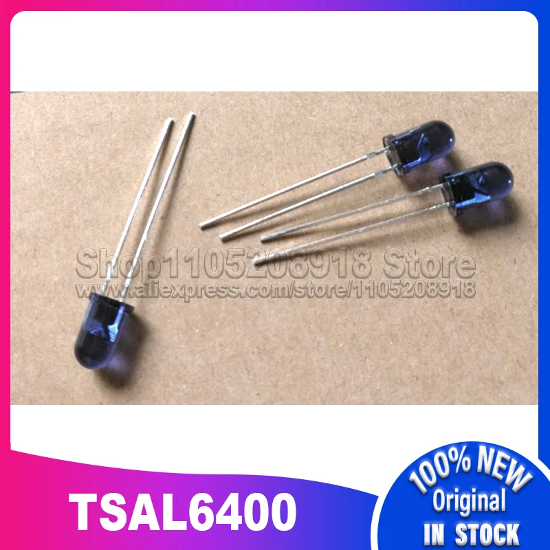 

100PCS/LOT TSAL6400 DIP2 940nm 100% New Spot stock