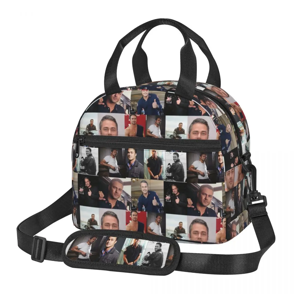 Taylor Kinney Or Kelly Severide Lunch Bags Insulated Bento Box Waterproof Lunch Tote Picnic Bags Thermal Bag for Woman Travel