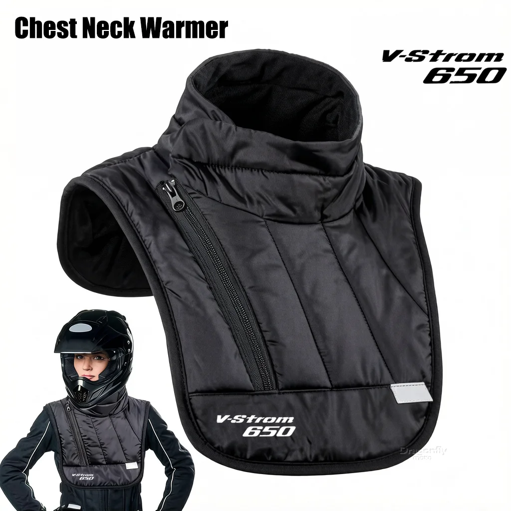 

Winter Keeping Warm Neck Scarf For Suzuki vstrom 650 DL650 650XT v-strom 650 xt vstrom650 dl 650 Motorcycle Rider Chest Neck