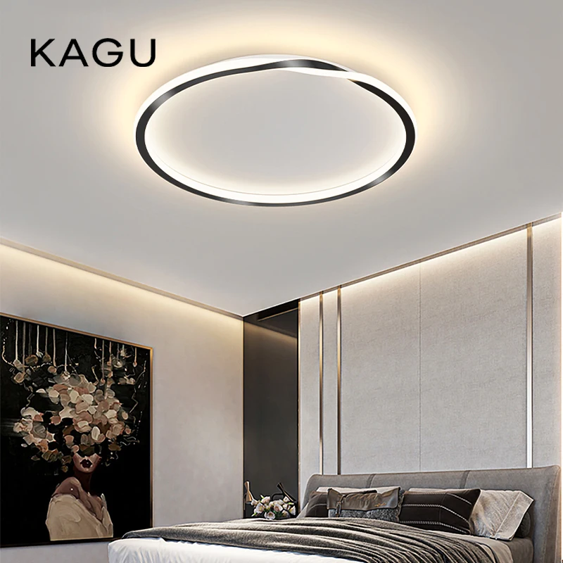 Modern Circular LED Ceiling Light Simple And Innovative Bedroom Study Dining Room Ceiling Light Home Lighting Fixture