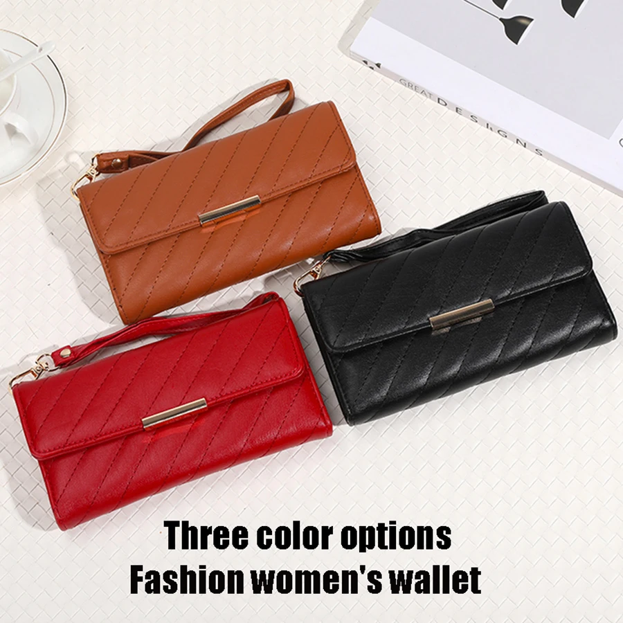 Women's Wallet Female Multifunctional credit card holder Purse High quality PU leather Long Wallets for woman Clutch Wallet Bag