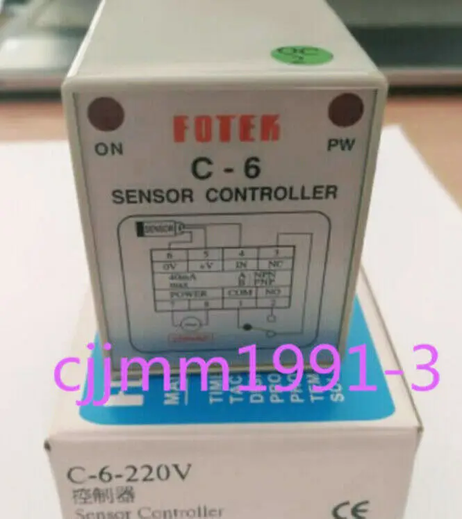 

1 of NEW Fotek C-6-220V in box #Y1