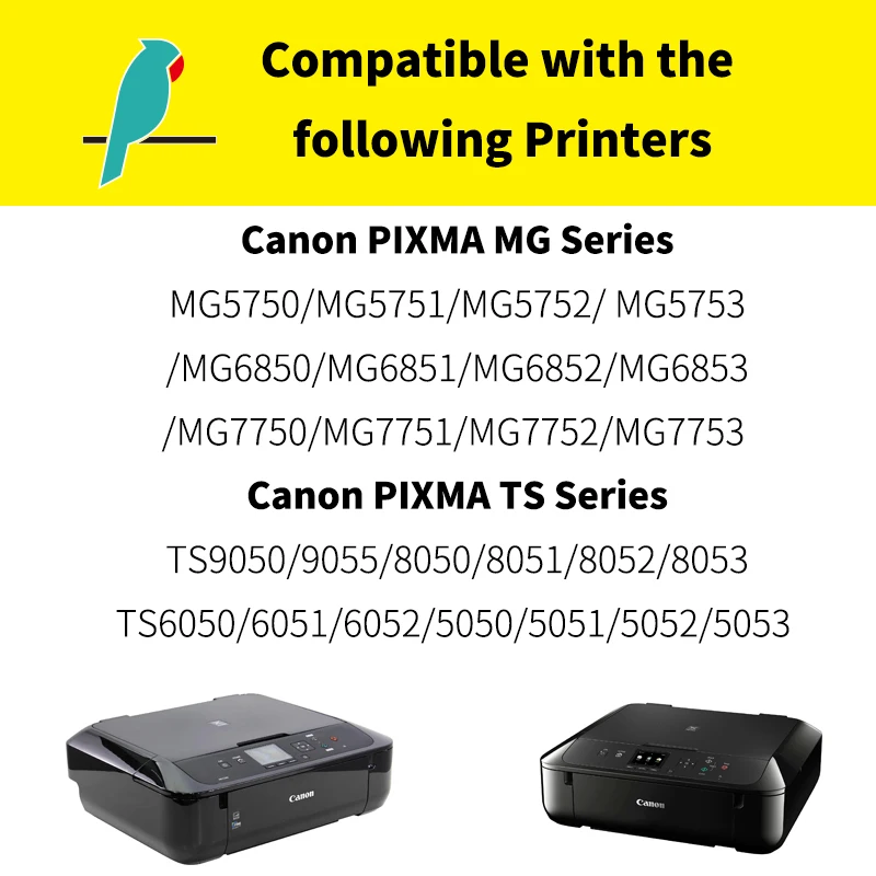 Ink Cartridge Compatible with 570XXL 571XXL PGI570 CLI571 Canon Pixma TS5050 TS5055 MG5750 MG5753 MG6852 TS6050 TS5053 MG5752