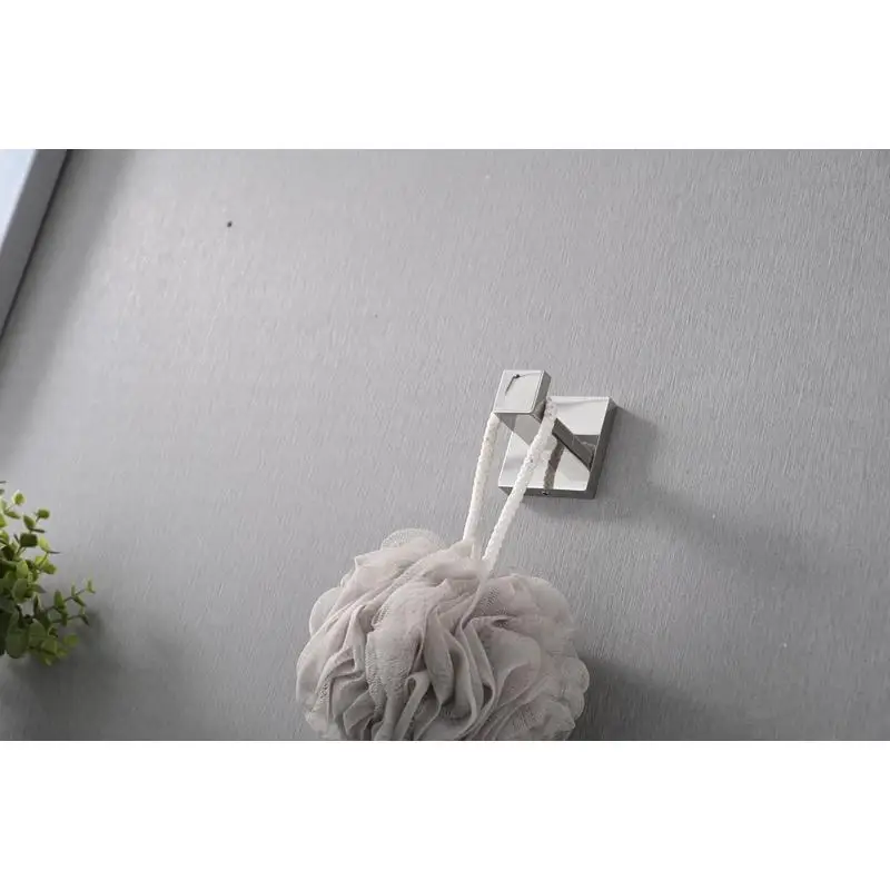 8-Pack Wall-Mounted Stainless Steel Towel and Coat Hooks for Bathroom, Bedroom, and Kitchen Use