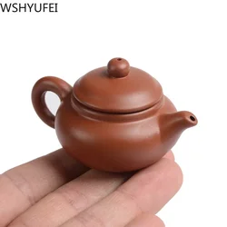 New style Purple sand Tea pet Creative trumpet Fingertip pot Tea set tea set Household tea set accessories WSHYUFEI tea pet