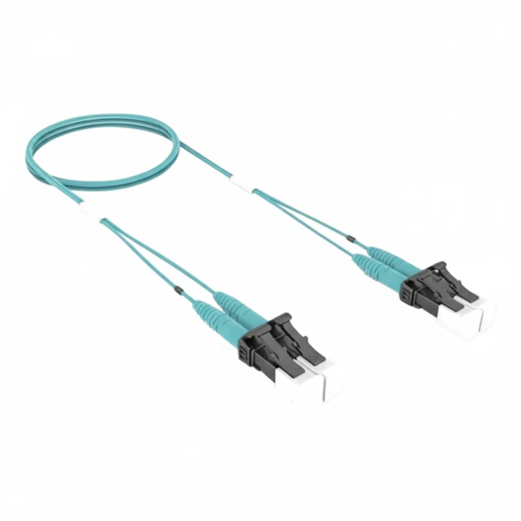 

CommScope FEXLCLC42-EXF012 12-Feet LazrSPEED OM4 Fiber Patch Cable - 2 Fiber - LC to LC - Duplex - Riser - Aqua