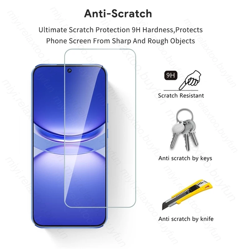 4To1 Tempered Glass Screen Protector Case For Huawei nova 12s 4G Lens Protective Glass Hauwei nova12s nova12i nova12se 12i 12 se